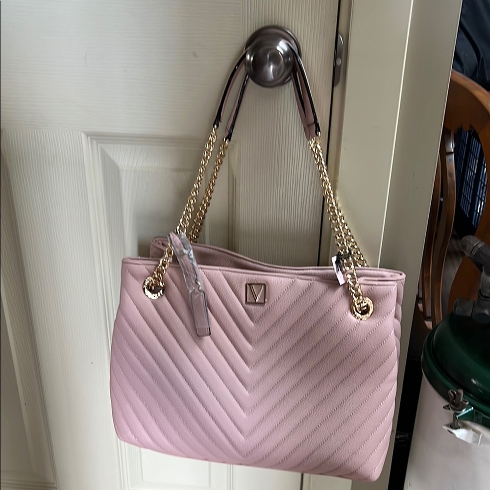 Pink Quilted Victoria’s Secret Women's Tote Bag
